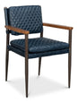 The Harley Leather Armchair - LOOMLAN - Sarreid - Accent Chairs