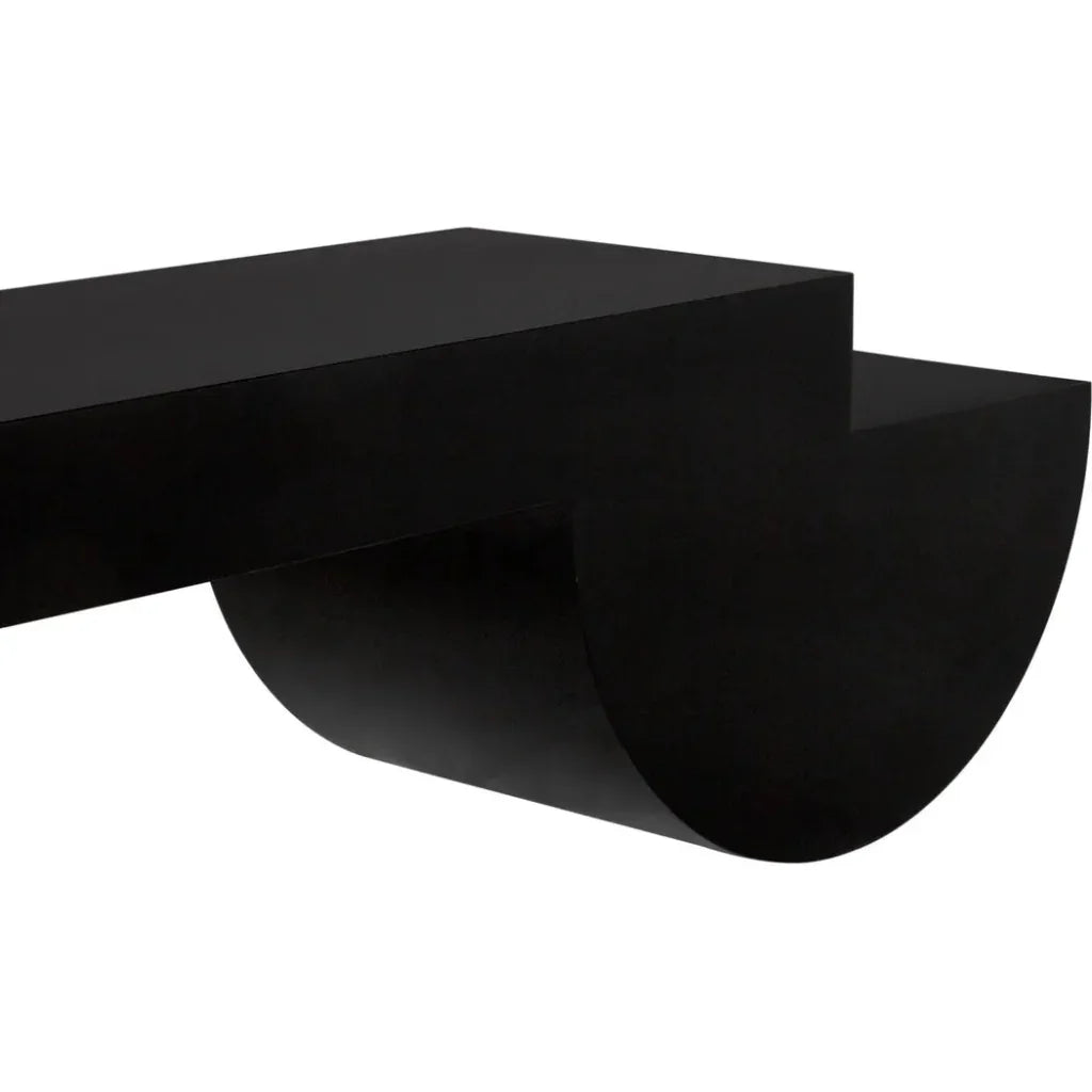 The Leeroy Coffee Table Bench - LOOMLAN - Noir - Coffee Tables
