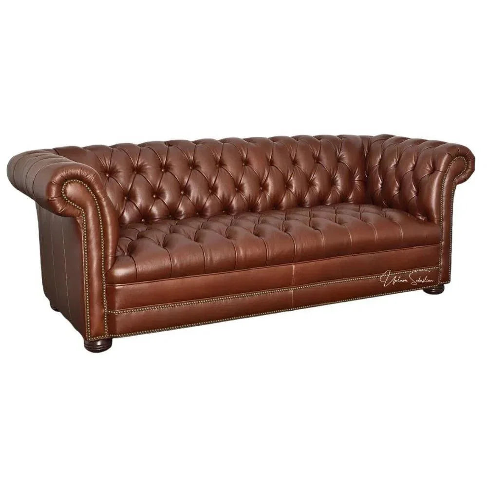 The Open Leather Sofa Beyond the Outback - LOOMLAN - Uptown Sebastian - Sofas & Loveseats