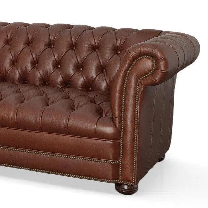 The Open Leather Sofa Beyond the Outback - LOOMLAN - Uptown Sebastian - Sofas & Loveseats