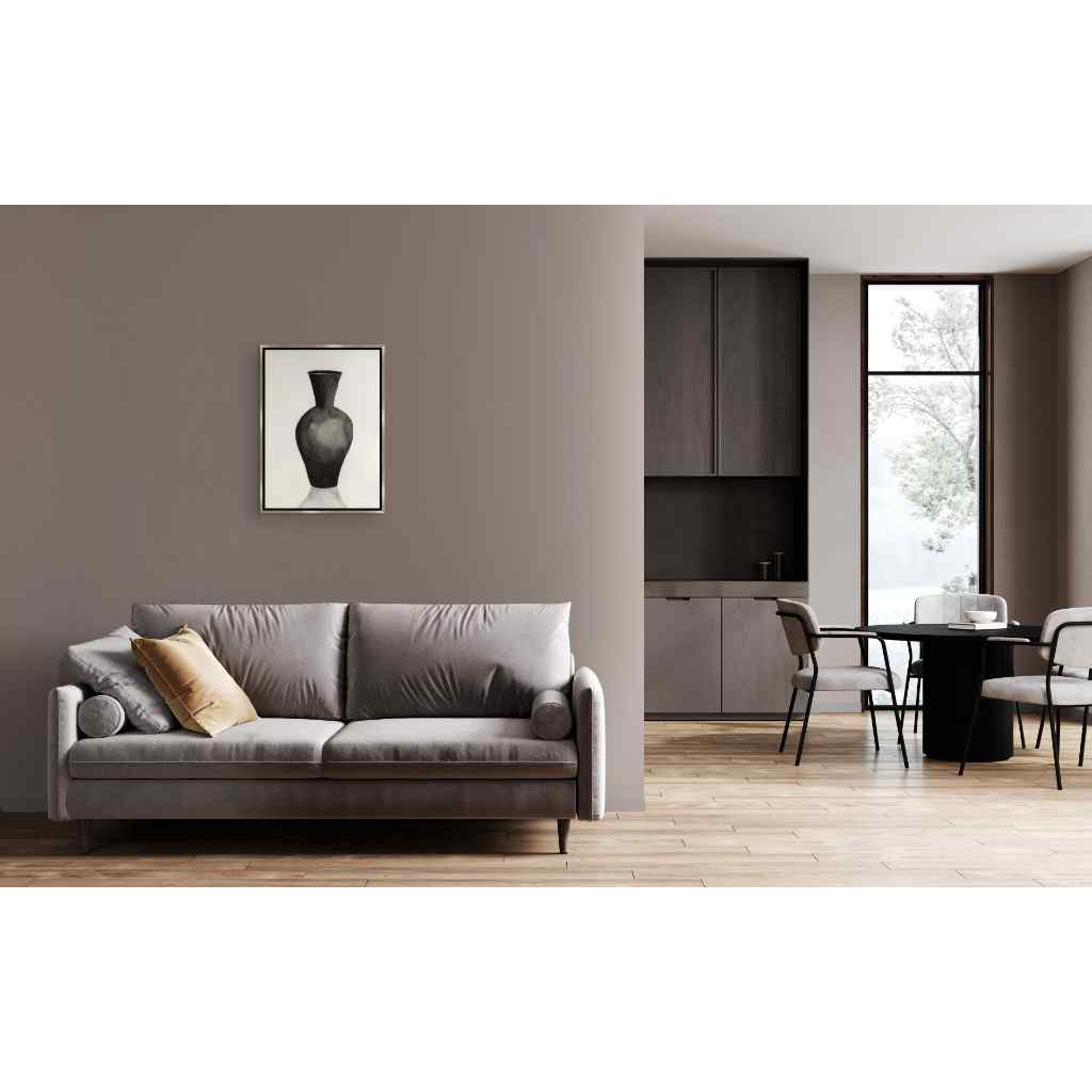 The Pots Hand Crafted Canvas Art