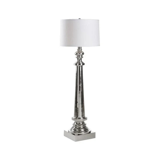The Tuscan Order Steel Made Floor Lamp-Floor Lamps-Wildwood-LOOMLAN