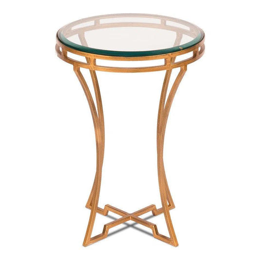 The Wine Money Table Round End Table - LOOMLAN - Sarreid - Side Tables