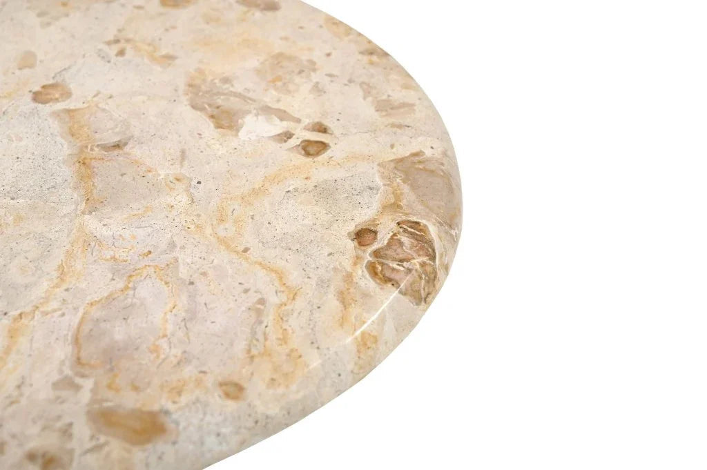 Thea Italian Marble Accent Table - LOOMLAN - Bassett Mirror - Side Tables