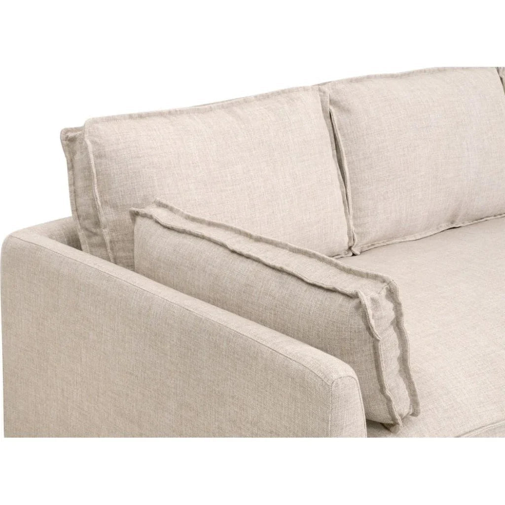 Thea Taper Performance Fabric Slipcover Outdoor Sofa - LOOMLAN - Essentials For Living - Outdoor Sofas & Loveseats