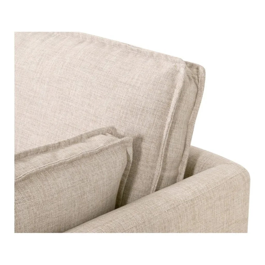 Thea Taper Performance Fabric Slipcover Outdoor Sofa - LOOMLAN - Essentials For Living - Outdoor Sofas & Loveseats