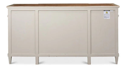 Theo Three Drawer Wood Buffet - LOOMLAN - Sarreid - Buffets