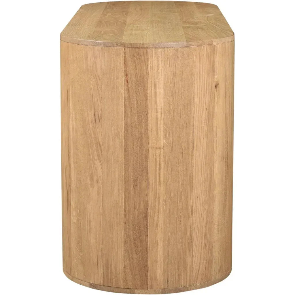 Theo Wood Brown 6 Drawer Dresser - LOOMLAN - Moe's Home - Dressers