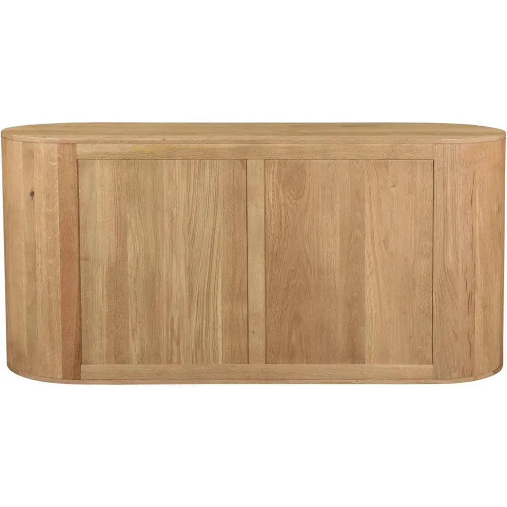 Theo Wood Brown 6 Drawer Dresser - LOOMLAN - Moe's Home - Dressers