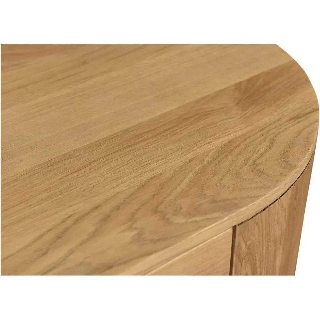 Theo Wood Brown 6 Drawer Dresser - LOOMLAN - Moe's Home - Dressers