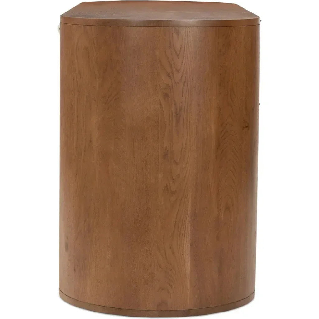 Theo Wood Brown 6 Drawer Dresser - LOOMLAN - Moe's Home - Dressers