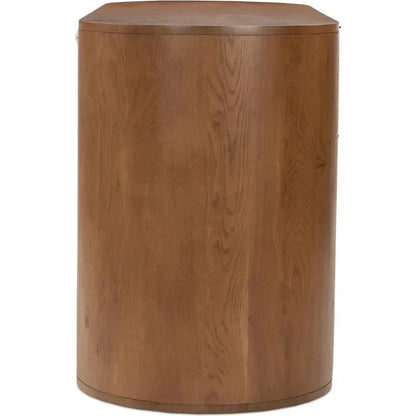 Theo Wood Brown 6 Drawer Dresser - LOOMLAN - Moe's Home - Dressers