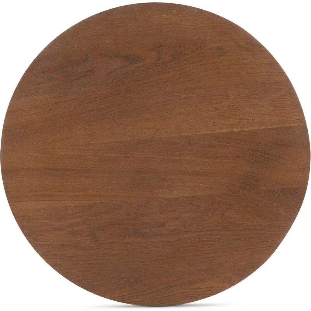 Theo Wood Two Drawer Nightstand - LOOMLAN - Moe's Home - Nightstands