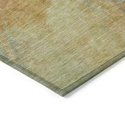 Theodara Aloe Washable Indoor - Outdoor Rug - LOOMLAN - LOOMLAN Rugs - Outdoor Rugs