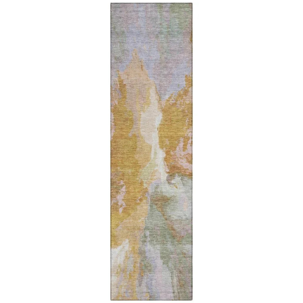 Theodara Rust Washable Indoor - Outdoor Rug - LOOMLAN - LOOMLAN Rugs - Outdoor Rugs