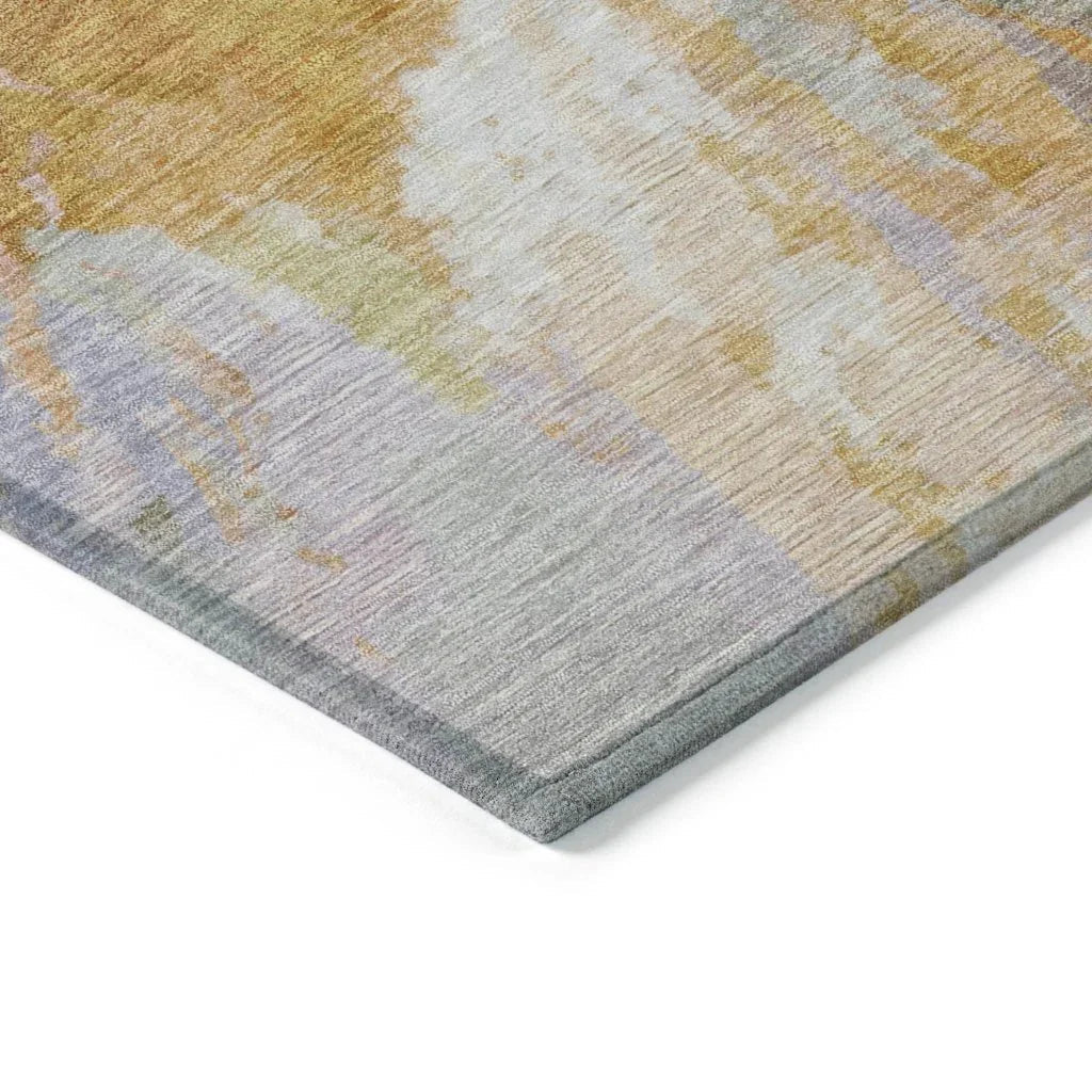 Theodara Rust Washable Indoor - Outdoor Rug - LOOMLAN - LOOMLAN Rugs - Outdoor Rugs