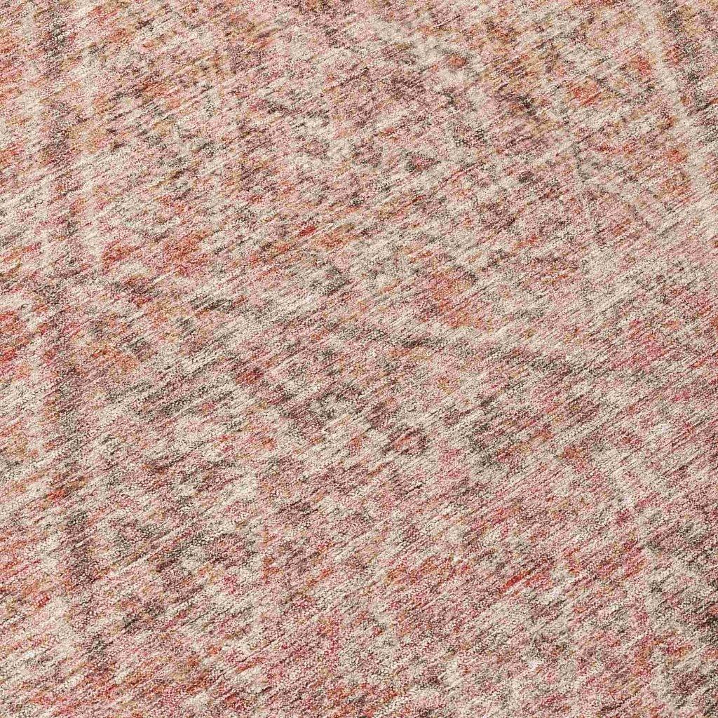 Theodora Pink Washable Indoor - Outdoor Rug - LOOMLAN - LOOMLAN Rugs - Outdoor Rugs