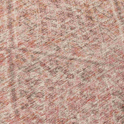 Theodora Pink Washable Indoor - Outdoor Rug - LOOMLAN - LOOMLAN Rugs - Outdoor Rugs