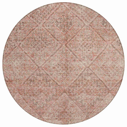 Theodora Pink Washable Indoor - Outdoor Rug - LOOMLAN - LOOMLAN Rugs - Outdoor Rugs
