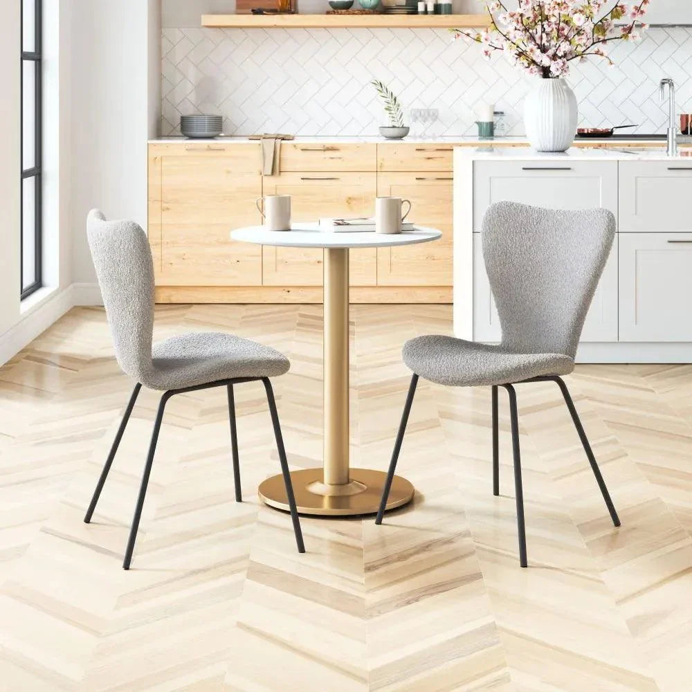 Thibideaux Performance Fabric Dining Chair 2PC - LOOMLAN - Zuo Modern - Dining Chairs