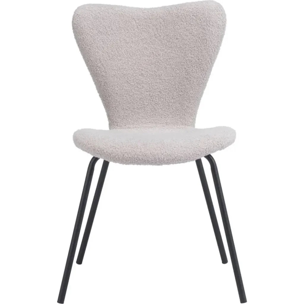 Thibideaux Performance Fabric Dining Chair 2PC - LOOMLAN - Zuo Modern - Dining Chairs