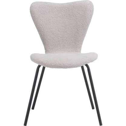 Thibideaux Performance Fabric Dining Chair 2PC - LOOMLAN - Zuo Modern - Dining Chairs