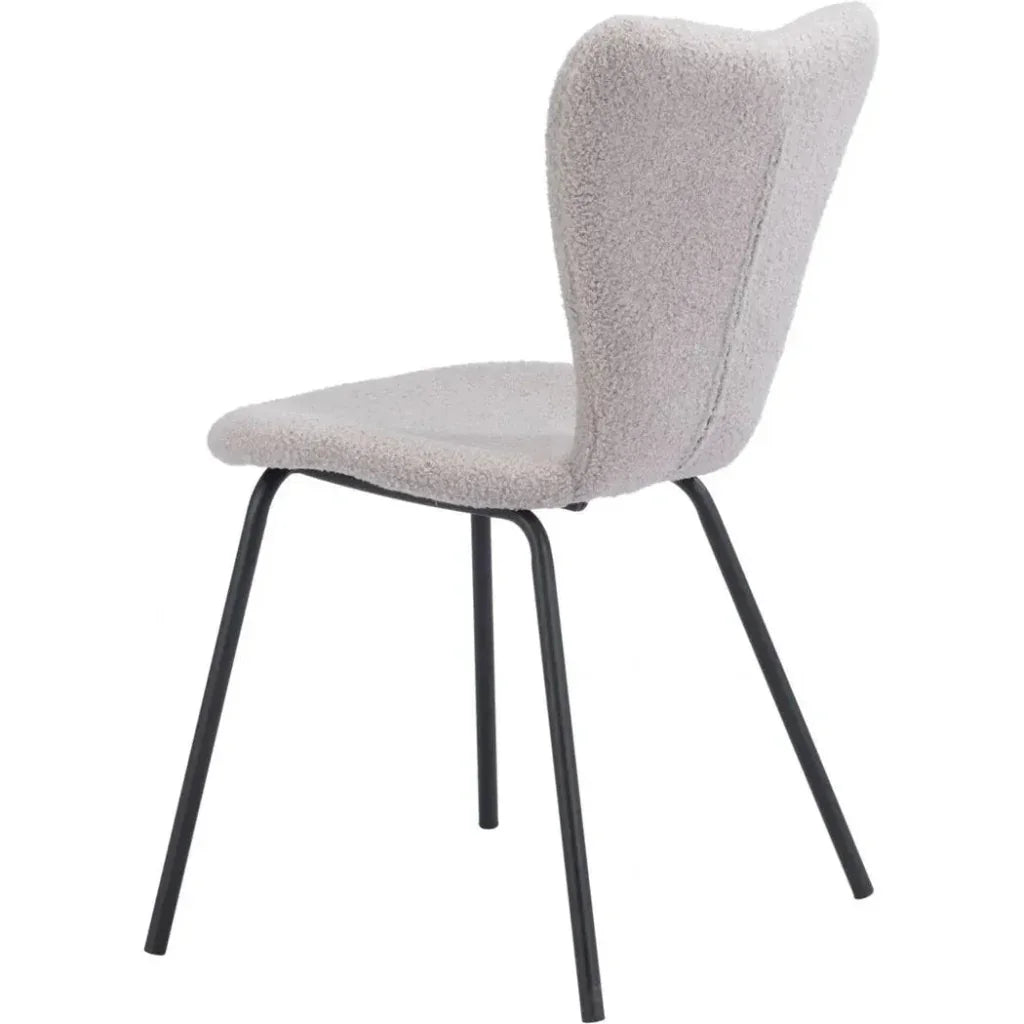 Thibideaux Performance Fabric Dining Chair 2PC - LOOMLAN - Zuo Modern - Dining Chairs