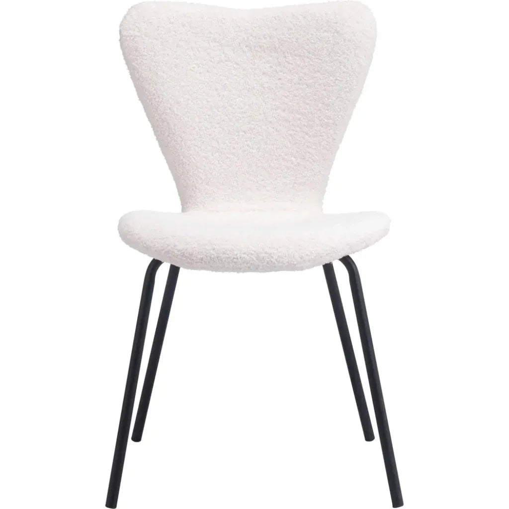 Thibideaux Performance Fabric Dining Chair 2PC - LOOMLAN - Zuo Modern - Dining Chairs