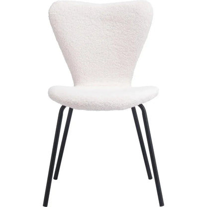 Thibideaux Performance Fabric Dining Chair 2PC - LOOMLAN - Zuo Modern - Dining Chairs