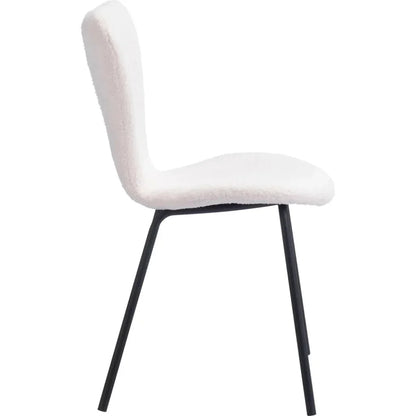 Thibideaux Performance Fabric Dining Chair 2PC - LOOMLAN - Zuo Modern - Dining Chairs