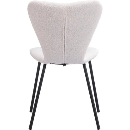 Thibideaux Performance Fabric Dining Chair 2PC - LOOMLAN - Zuo Modern - Dining Chairs