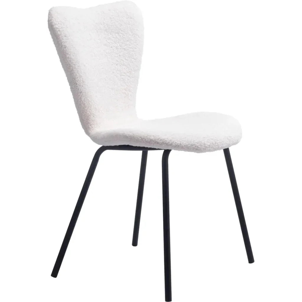 Thibideaux Performance Fabric Dining Chair 2PC - LOOMLAN - Zuo Modern - Dining Chairs