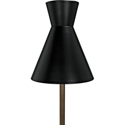 Thinking Cap Floor Lamp-Floor Lamps-Noir-LOOMLAN