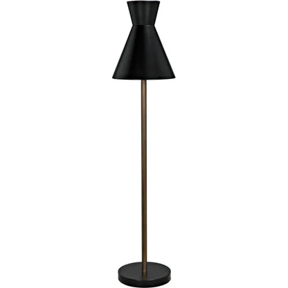 Thinking Cap Floor Lamp-Floor Lamps-Noir-LOOMLAN