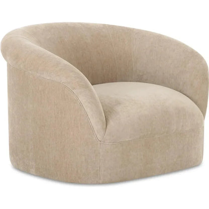 Thora Performance Fabric Lounge Armchair-Lounge Chairs-Moe's Home-LOOMLAN
