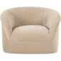 Thora Performance Fabric Lounge Armchair-Lounge Chairs-Moe's Home-Beige-LOOMLAN