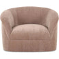 Thora Performance Fabric Lounge Armchair-Lounge Chairs-Moe's Home-Blush-LOOMLAN