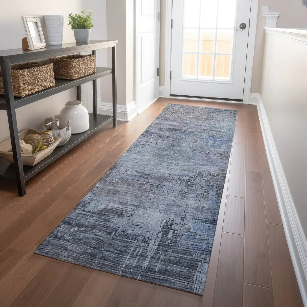 Thornyx Gray Washable Indoor - Outdoor Rug - LOOMLAN - LOOMLAN Rugs - Outdoor Rugs