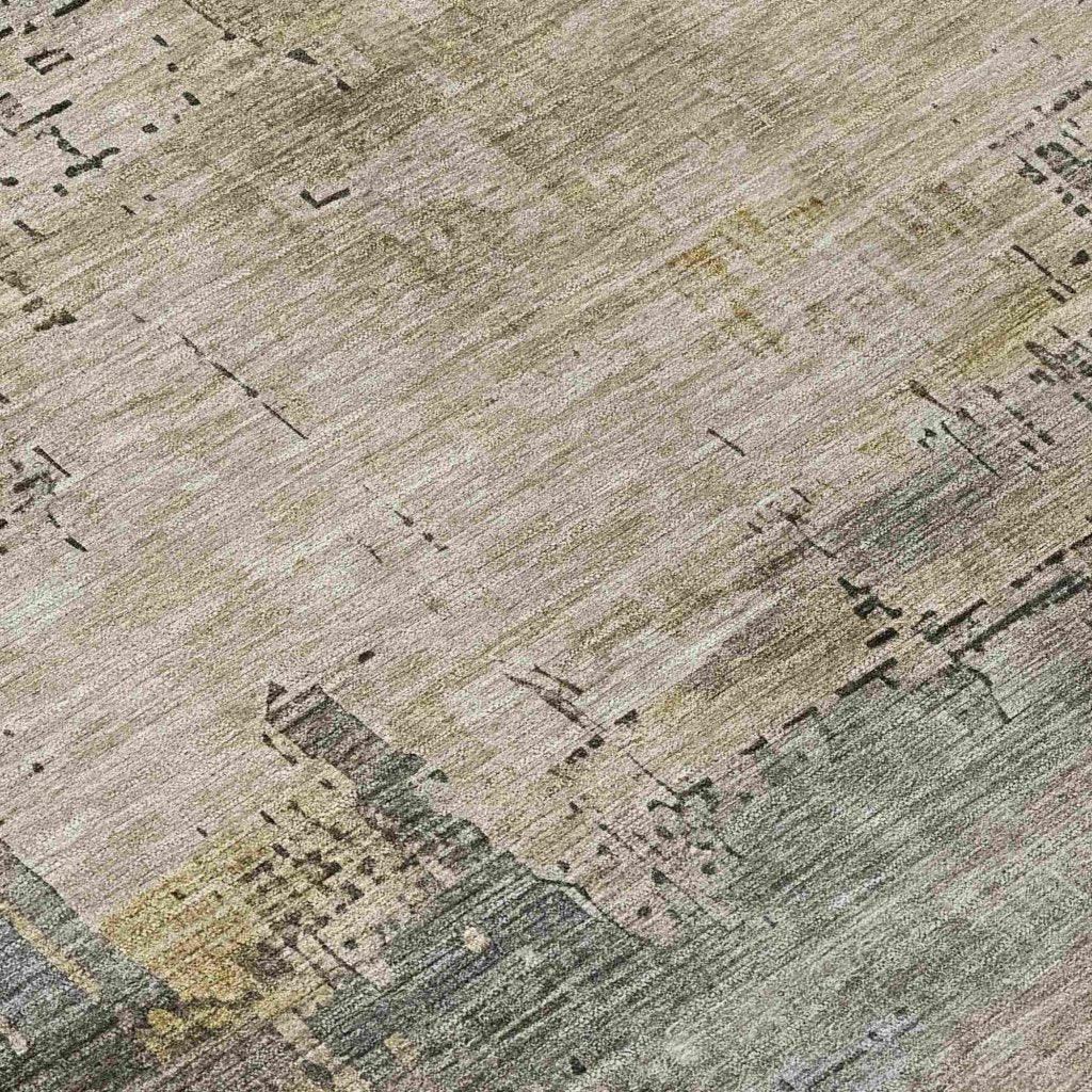 Thornyx Pewter Washable Indoor - Outdoor Rug - LOOMLAN - LOOMLAN Rugs - Outdoor Rugs