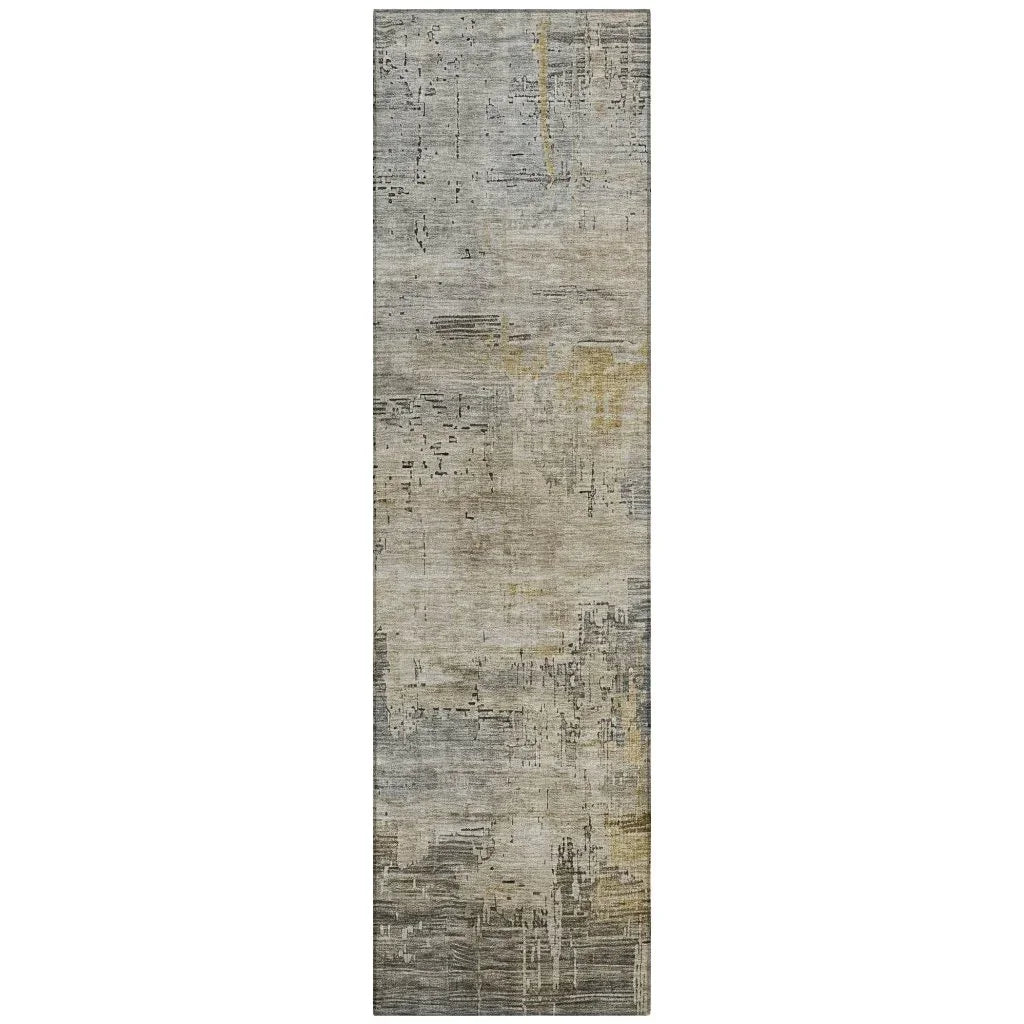 Thornyx Pewter Washable Indoor - Outdoor Rug - LOOMLAN - LOOMLAN Rugs - Outdoor Rugs