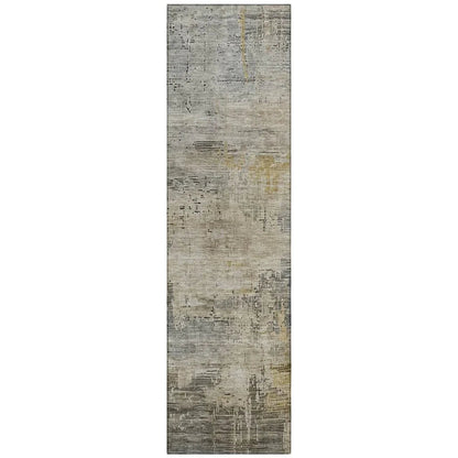 Thornyx Pewter Washable Indoor - Outdoor Rug - LOOMLAN - LOOMLAN Rugs - Outdoor Rugs