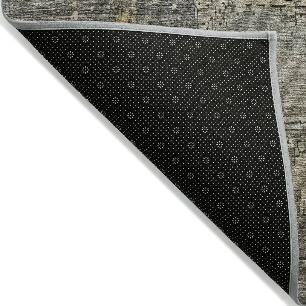 Thornyx Pewter Washable Indoor - Outdoor Rug - LOOMLAN - LOOMLAN Rugs - Outdoor Rugs