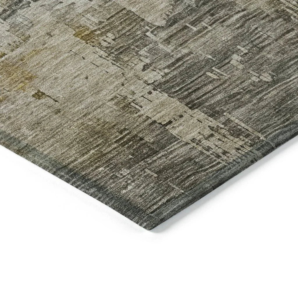 Thornyx Pewter Washable Indoor - Outdoor Rug - LOOMLAN - LOOMLAN Rugs - Outdoor Rugs