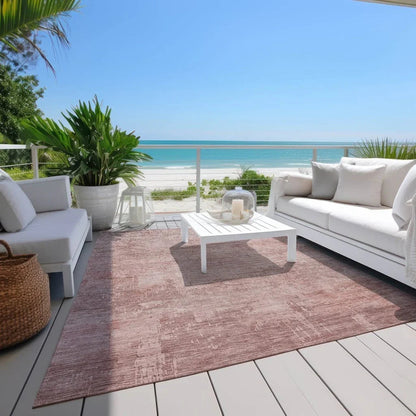Thornyx Pink Washable Indoor - Outdoor Rug - LOOMLAN - LOOMLAN Rugs - Outdoor Rugs