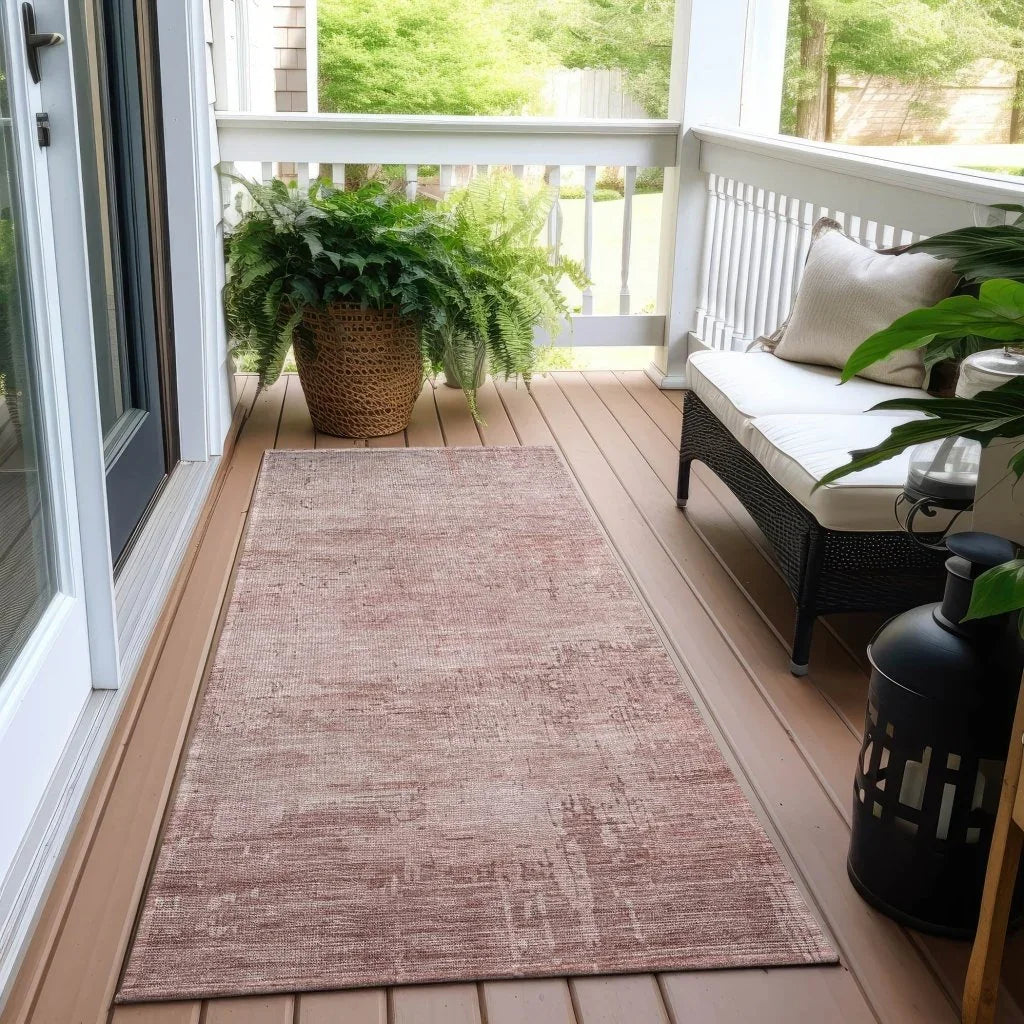 Thornyx Pink Washable Indoor - Outdoor Rug - LOOMLAN - LOOMLAN Rugs - Outdoor Rugs