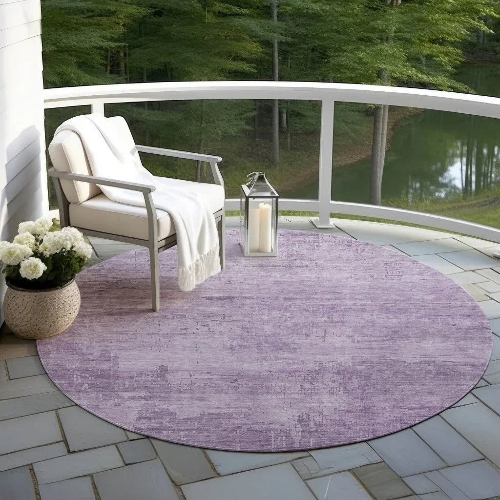 Thornyx Purple Washable Indoor - Outdoor Rug - LOOMLAN - LOOMLAN Rugs - Outdoor Rugs