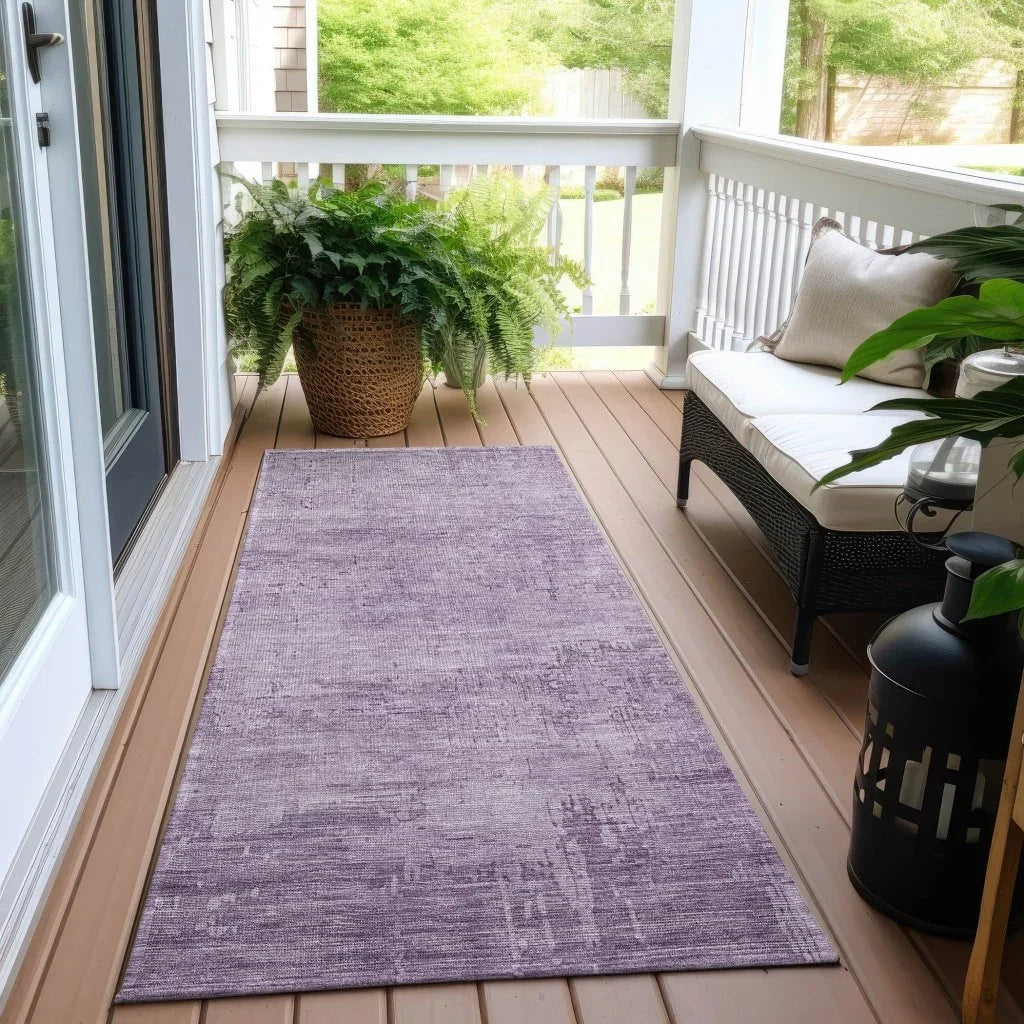 Thornyx Purple Washable Indoor - Outdoor Rug - LOOMLAN - LOOMLAN Rugs - Outdoor Rugs