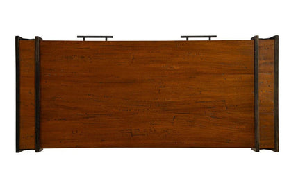 Thorpe Two Drawer Wood Desk-Home Office Desks-Furniture Classics-LOOMLAN