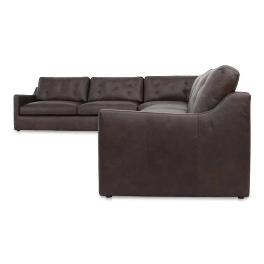 Thurlow Brown Modular Sectional (Set Of 4) - LOOMLAN - Moe's Home - Sectionals