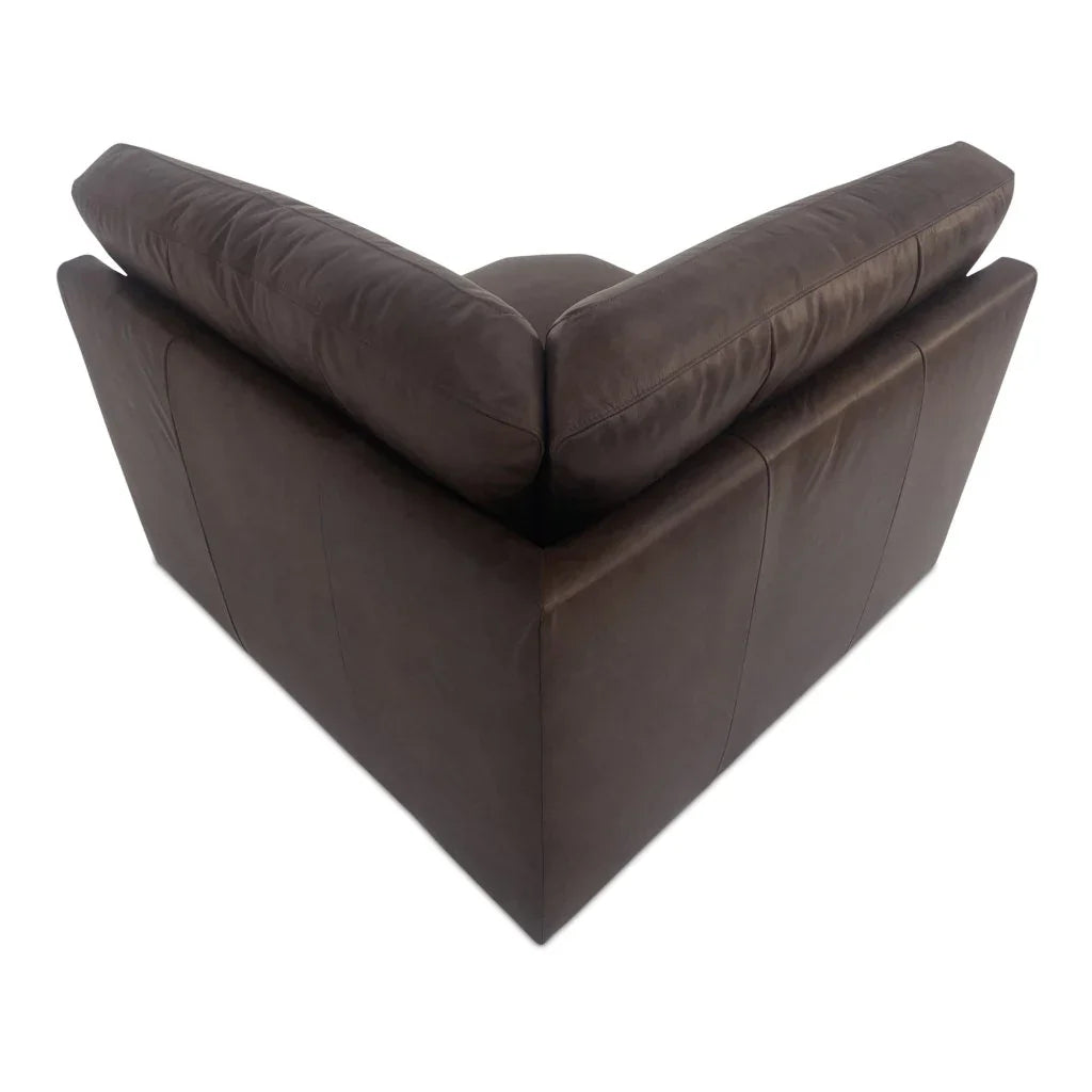 Thurlow Leather Corner Modular Sofa-Modular Sofas-Moe's Home-LOOMLAN